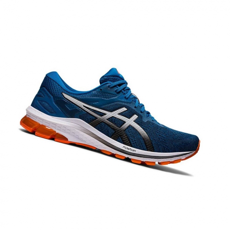 Chaussure Running Asics GT-1000 Homme Bleu | JPLX96251