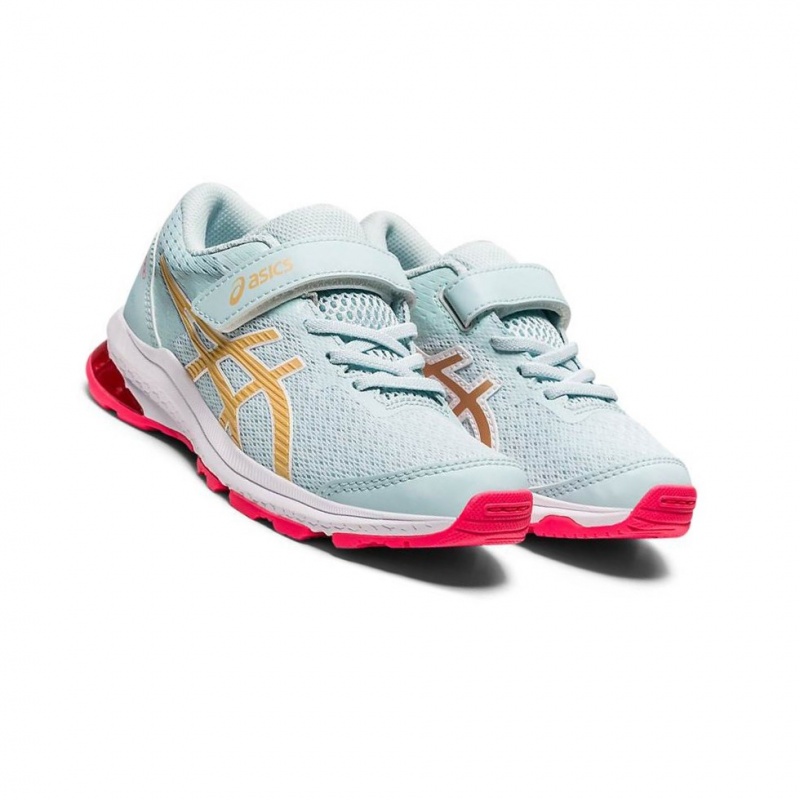 Chaussure Running Asics GT-1000 PS Enfant Turquoise Clair | SMDB54291