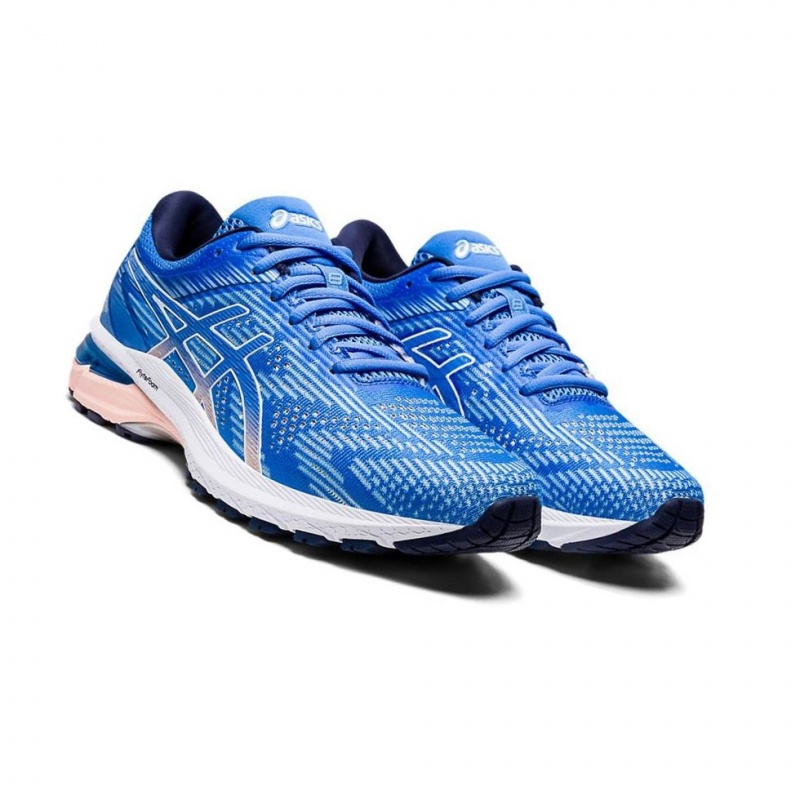 Chaussure Running Asics GT-2000 8 Femme Bleu | VBIR91260