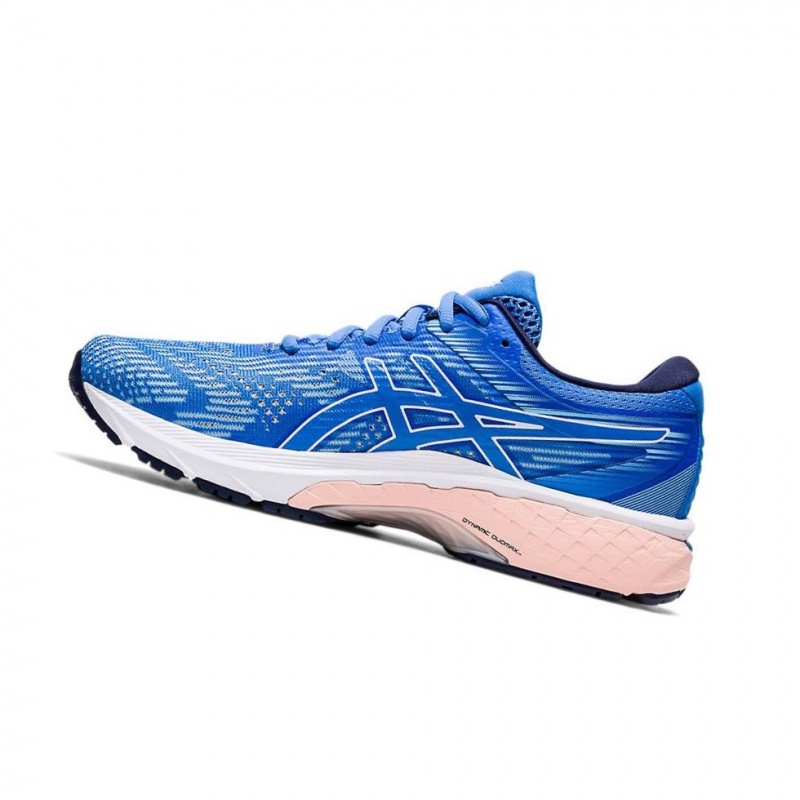 Chaussure Running Asics GT-2000 8 Femme Bleu | VBIR91260