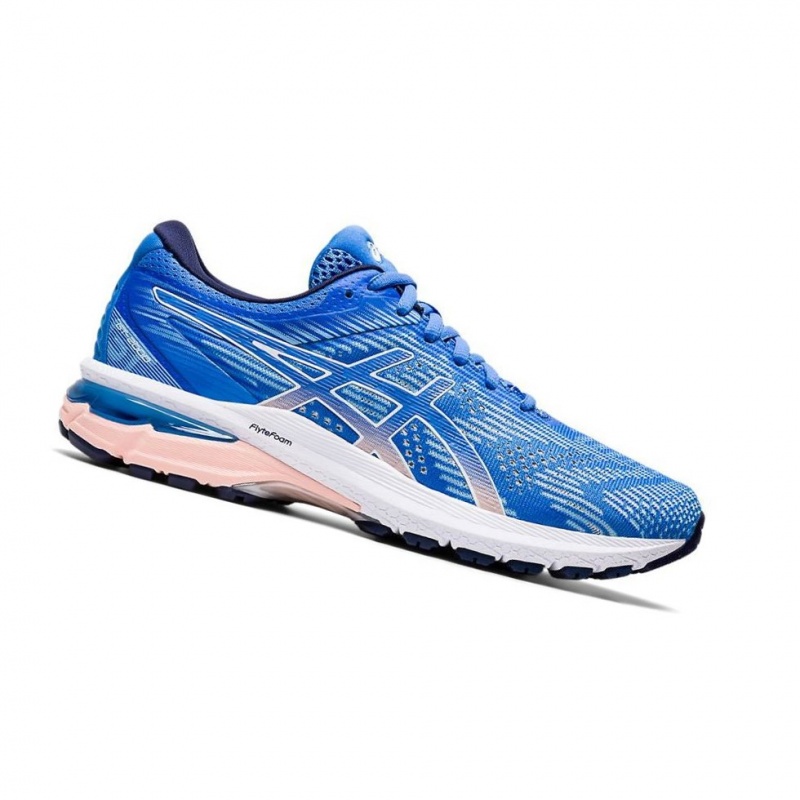 Chaussure Running Asics GT-2000 8 Femme Bleu | VBIR91260