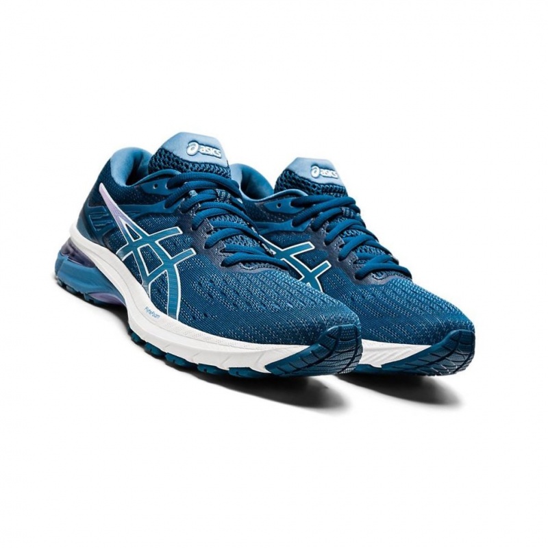 Chaussure Running Asics GT-2000 Femme Bleu | CJVL37659