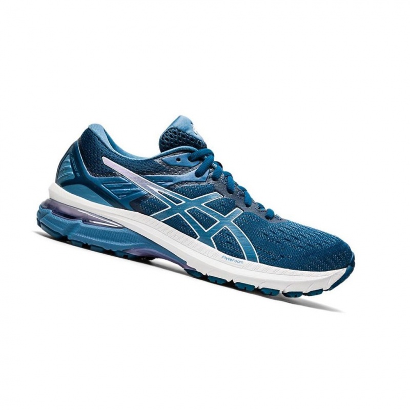 Chaussure Running Asics GT-2000 Femme Bleu | VHDT32684