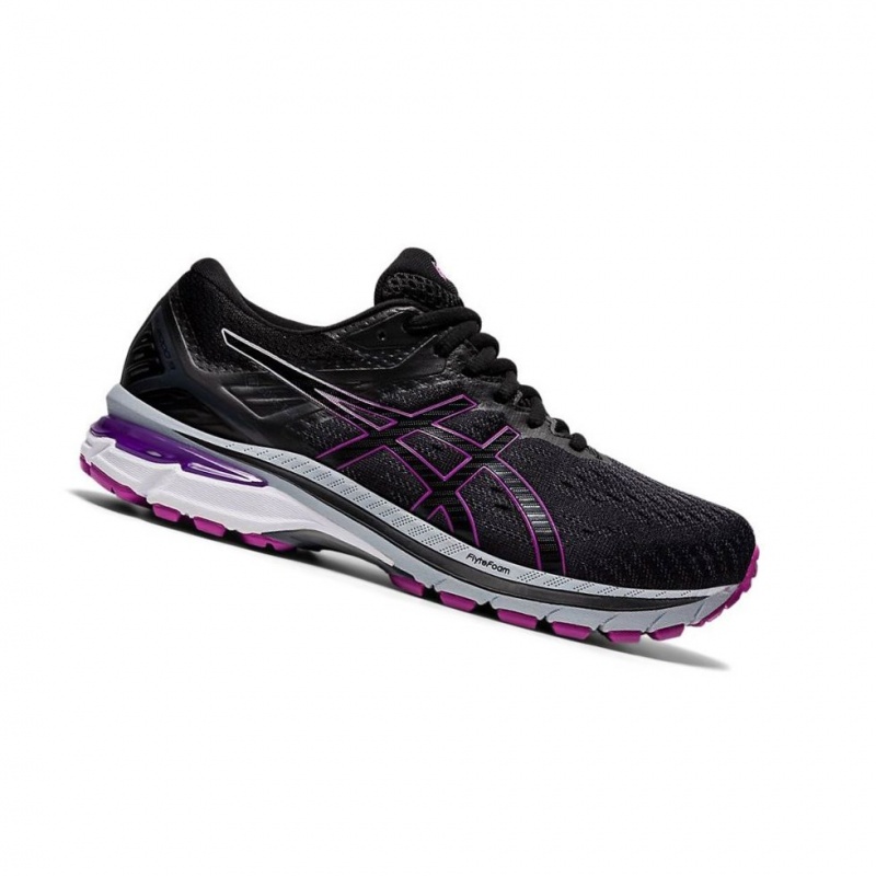 Chaussure Running Asics GT-2000 Femme Noir | QBLG82147