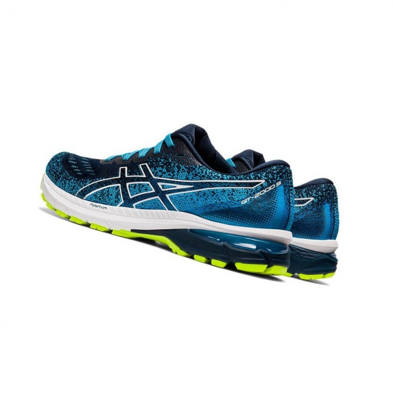 Chaussure Running Asics GT-2000 Homme Turquoise | QSMI26341