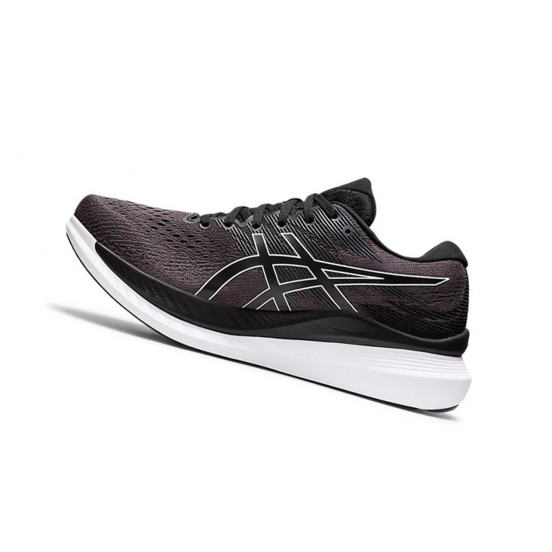 Chaussure Running Asics GlideRide 3 Homme Noir Blanche | MLPV54769