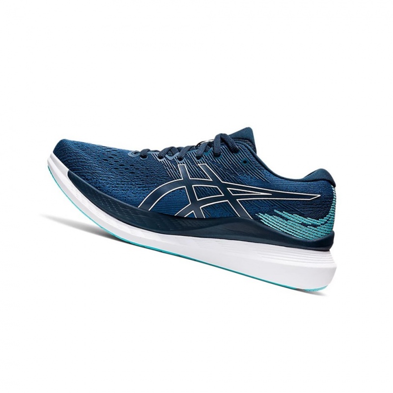 Chaussure Running Asics GlideRide 3 Homme Bleu Bleu | SPCT61894