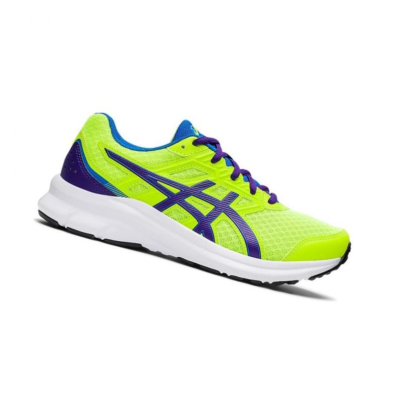 Chaussure Running Asics JOLT 3 GS Enfant Vert Violette | KPQG62390