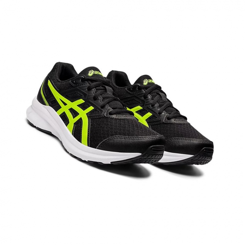 Chaussure Running Asics JOLT 3 GS Enfant Noir Vert | TIVN92816