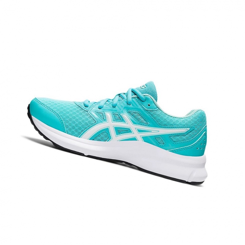 Chaussure Running Asics JOLT 3 GS Enfant Menthe Blanche | EAHJ56043