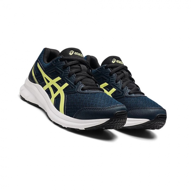 Chaussure Running Asics JOLT 3 GS Enfant Bleu Jaune | ZXWI14502