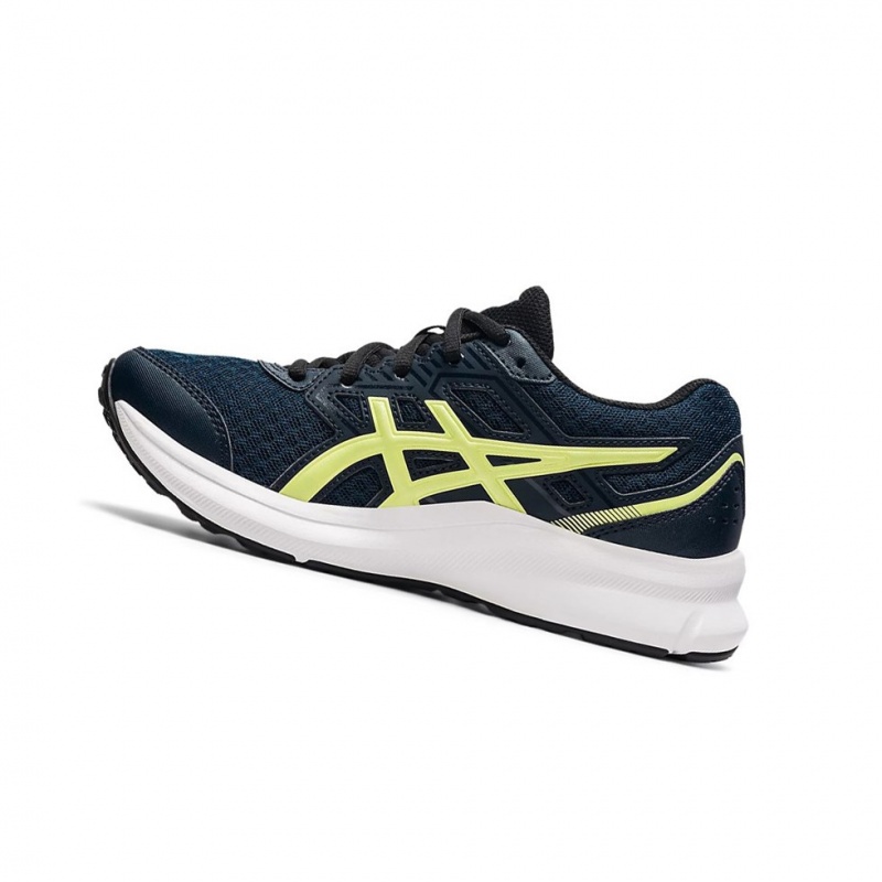 Chaussure Running Asics JOLT 3 GS Enfant Bleu Jaune | ZXWI14502