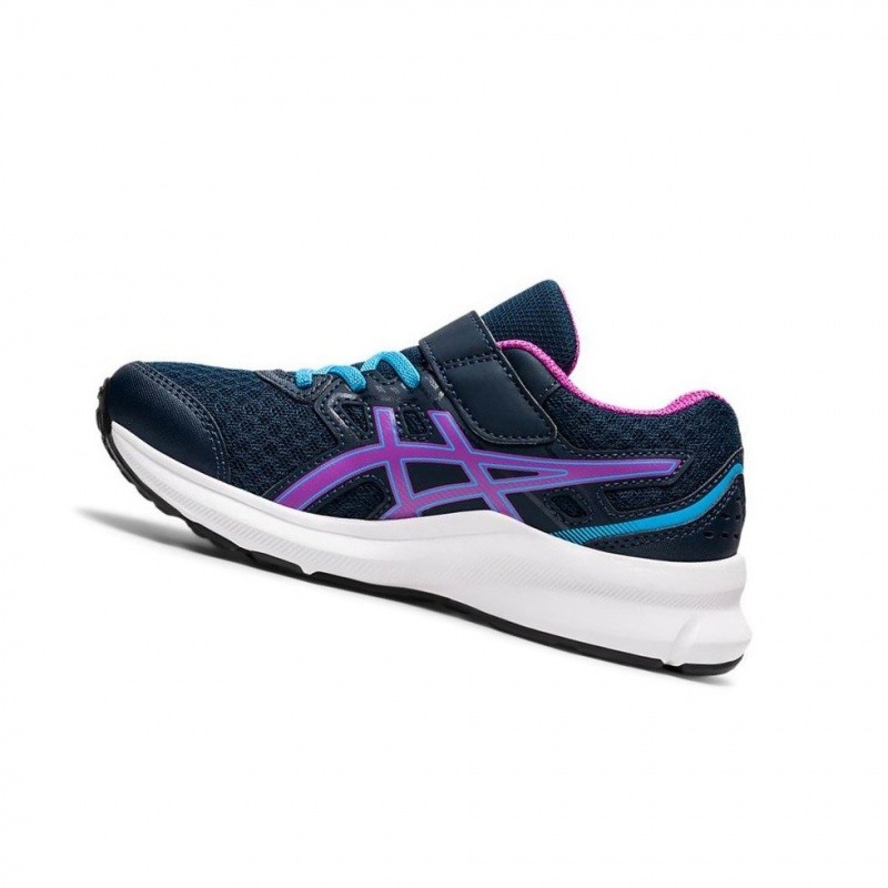 Chaussure Running Asics JOLT 3 PS Enfant Bleu Marine | KICQ60475