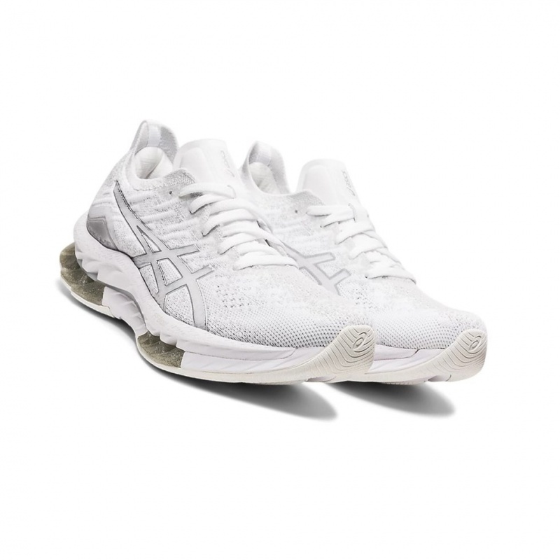 Chaussure Running Asics KINSEI BLAST Femme Blanche Blanche | FITL35896