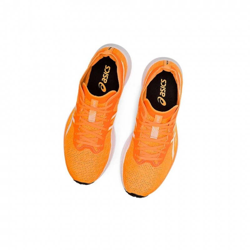 Chaussure Running Asics MAGIC SPEED Femme Orange Blanche | THMI53862