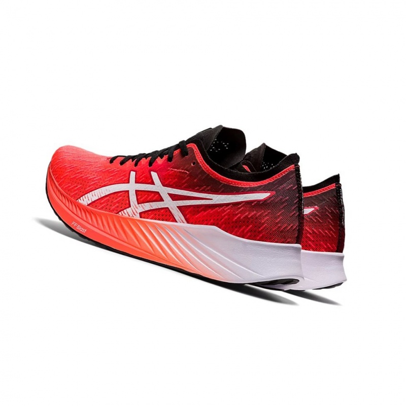 Chaussure Running Asics MAGIC SPEED Femme Rouge Blanche | UBFV15703