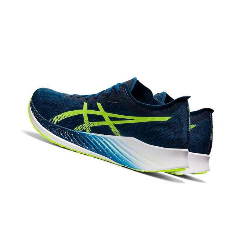 Chaussure Running Asics MAGIC SPEED Homme Bleu Vert | RTFS91826