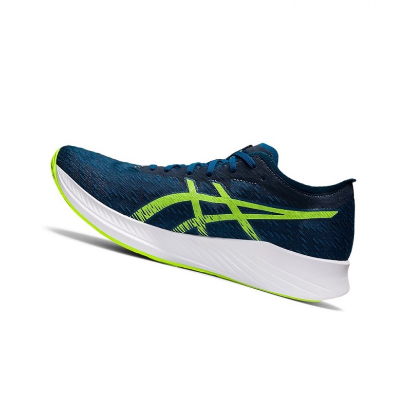 Chaussure Running Asics MAGIC SPEED Homme Bleu Vert | RTFS91826