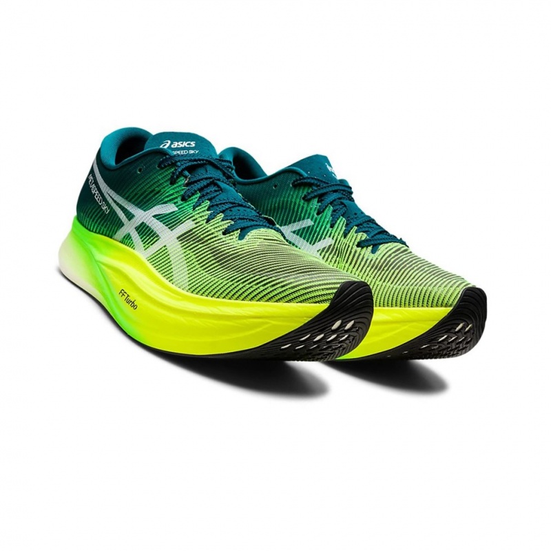 Chaussure Running Asics METASPEED SKY+ Homme Jaune | XQVH56792