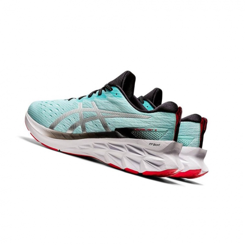 Chaussure Running Asics NOVABLAST 2 Homme Turquoise | YUDW29145