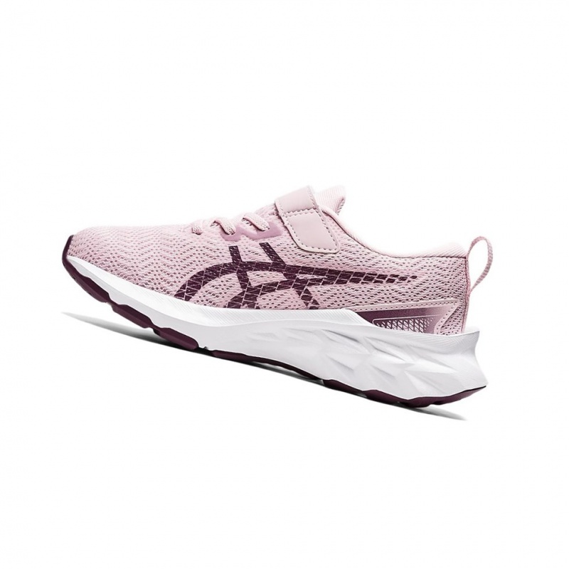 Chaussure Running Asics NOVABLAST 2 PS Enfant Rose Argent | SZTI75048