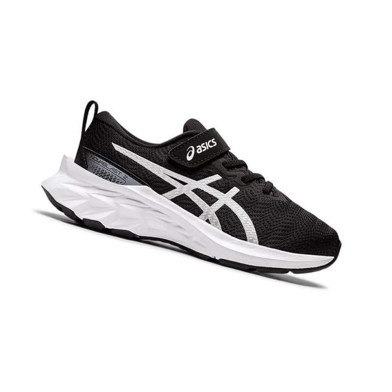 Chaussure Running Asics NOVABLAST 2 PS Enfant Noir Blanche | SKAC30518