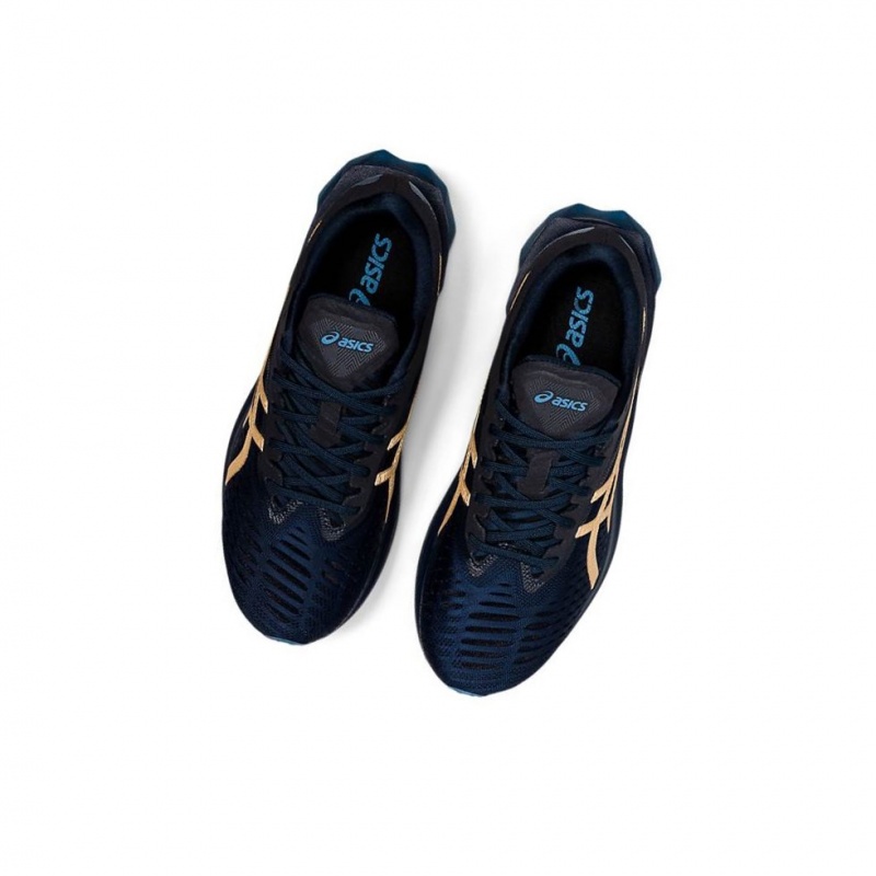 Chaussure Running Asics NOVABLAST Femme Bleu Marine | UXQS96153