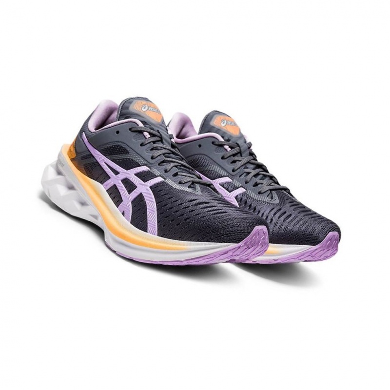 Chaussure Running Asics NOVABLAST Femme Grise | KFVY91540