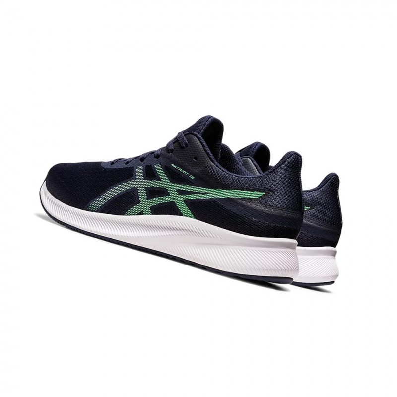 Chaussure Running Asics PATRIOT 13 Homme Midnight / New Leaf | SDHC46038