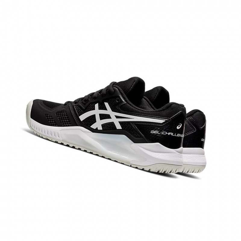 Chaussure Tennis Asics GEL-CHALLENGER 13 Femme Noir Blanche | TPSU28406