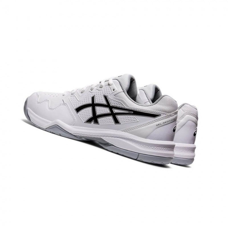 Chaussure Tennis Asics GEL-DEDICATE 7 Homme Blanche | ETWC25938