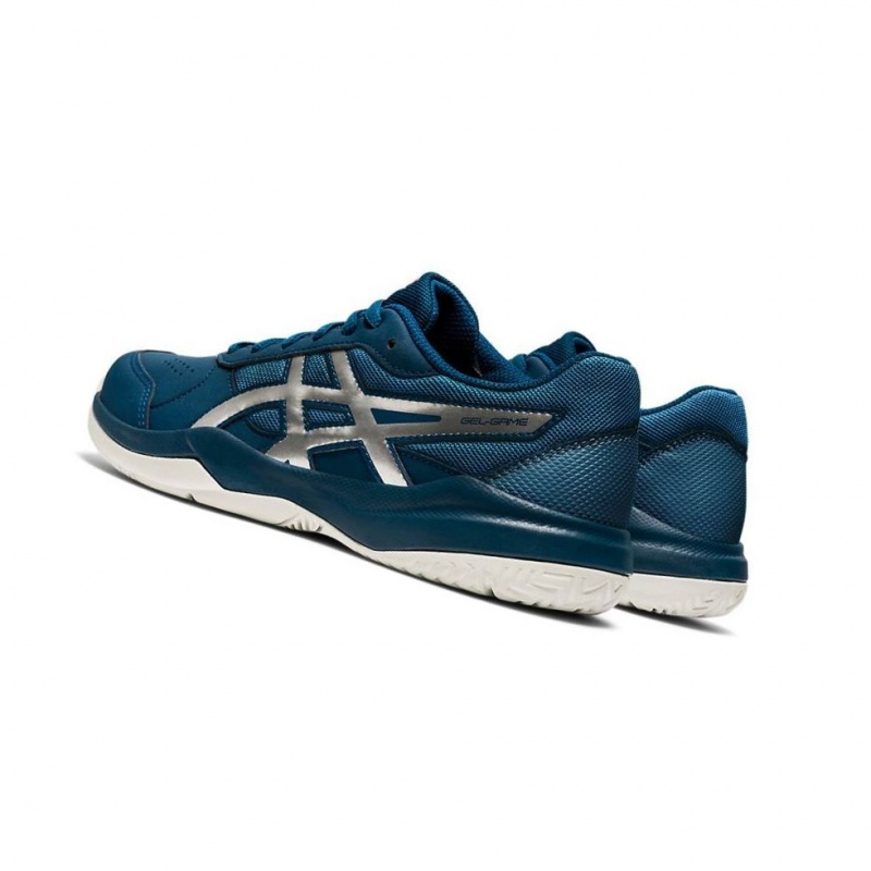 Chaussure Tennis Asics GEL-GAME 7 GS Enfant Bleu | MRPO74860