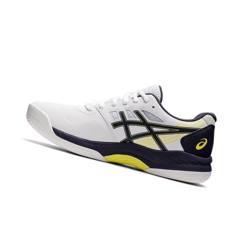 Chaussure Tennis Asics GEL-GAME 8 Homme Blanche Indigo | EOLN79832