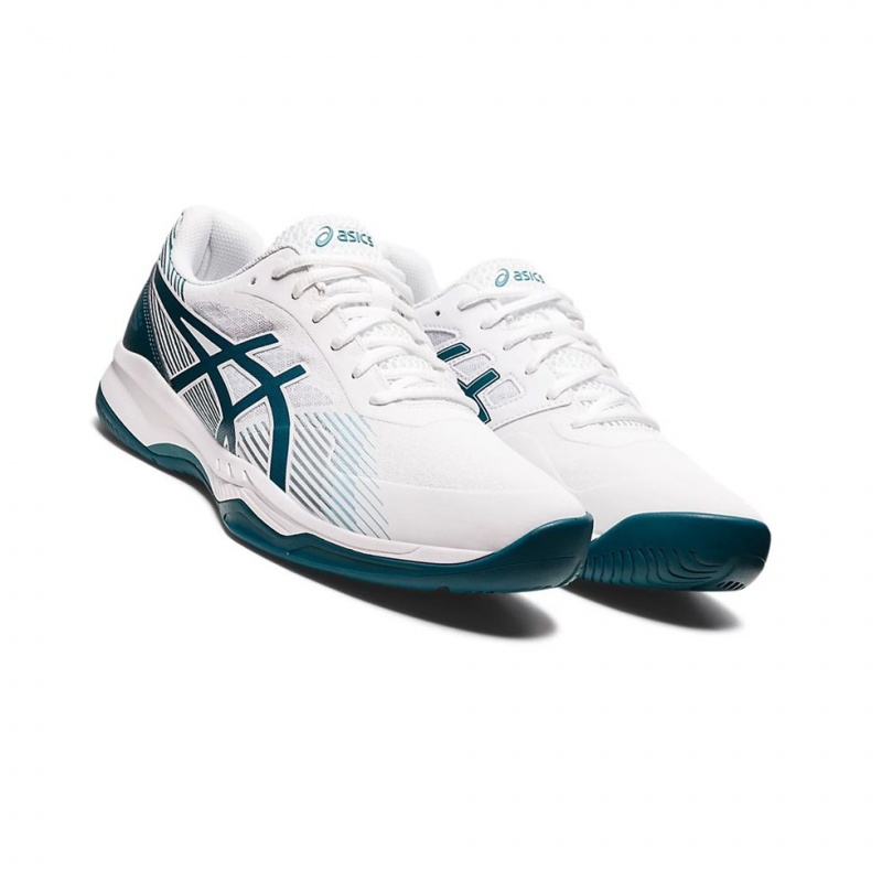 Chaussure Tennis Asics GEL-GAME 8 Homme Blanche | WYGL46089