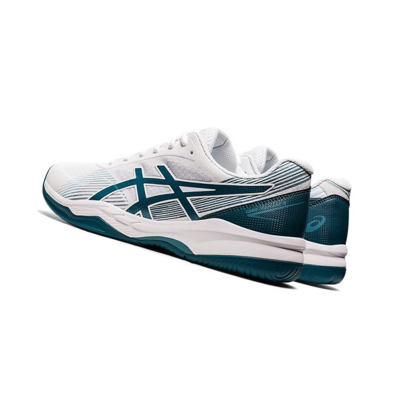 Chaussure Tennis Asics GEL-GAME 8 Homme Blanche | WYGL46089