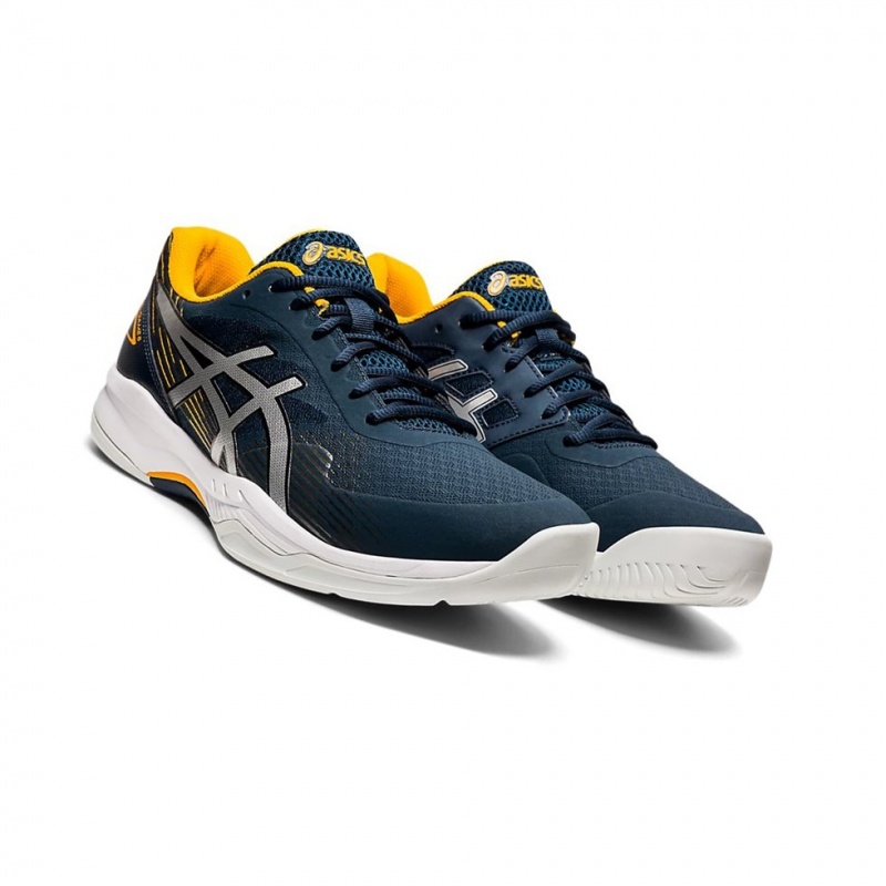 Chaussure Tennis Asics GEL-GAME 8 Homme Bleu Argent | LAGY01429