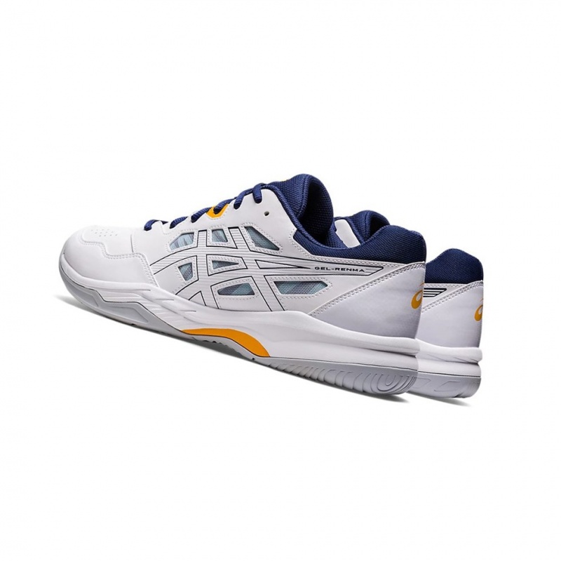 Chaussure Tennis Asics GEL-RENMA Homme Blanche Noir | STFP53617