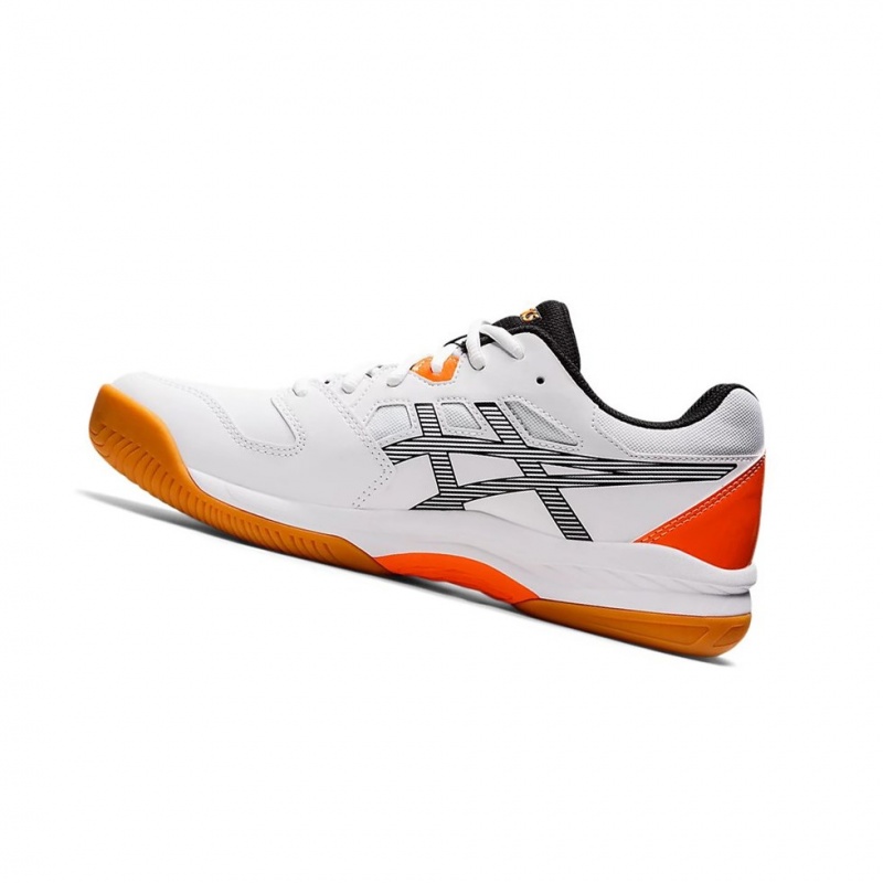 Chaussure Tennis Asics GEL-RENMA Homme Blanche Orange | XJFQ83496