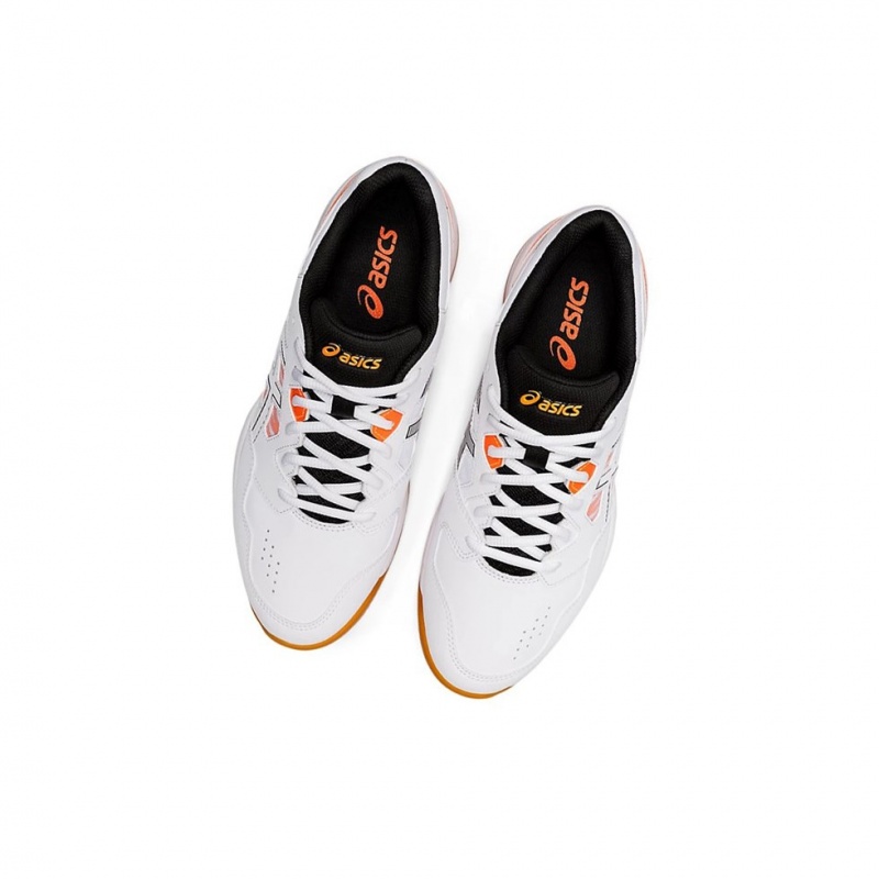 Chaussure Tennis Asics GEL-RENMA Homme Blanche Orange | XJFQ83496