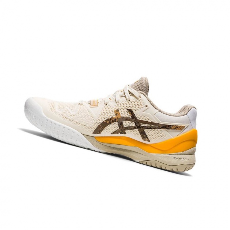 Chaussure Tennis Asics GEL-RESOLUTION 8 L.E. Femme Blanche | ZSAY75268