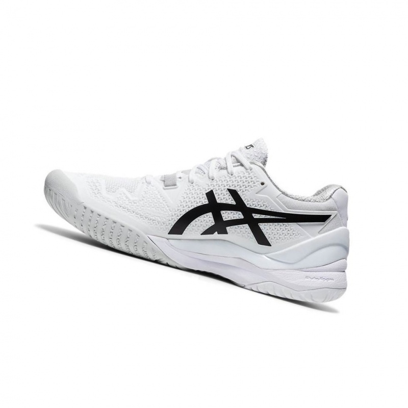 Chaussure Tennis Asics GEL-Resolution 8 Femme Blanche | WUOZ94071