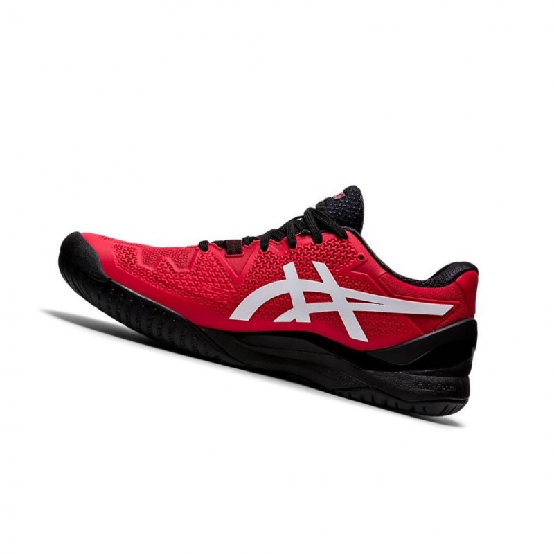 Chaussure Tennis Asics GEL-Resolution 8 Homme Rouge | ACRD59134