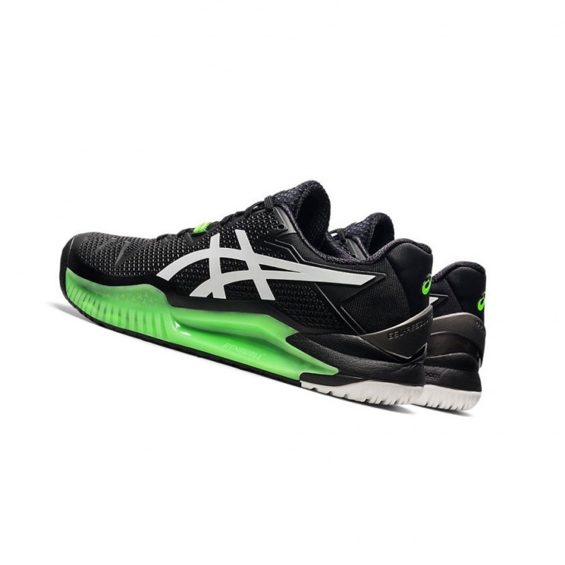 Chaussure Tennis Asics GEL-Resolution 8 Homme Noir | KNIE82076