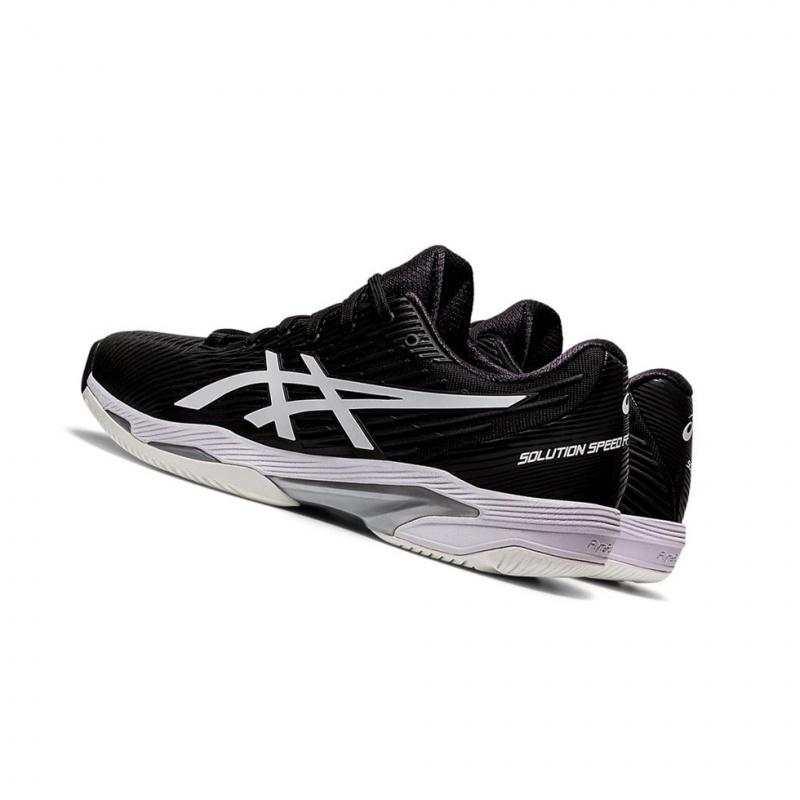 Chaussure Tennis Asics SOLUTION SPEED FF 2 Homme Noir Blanche | AQNR15497