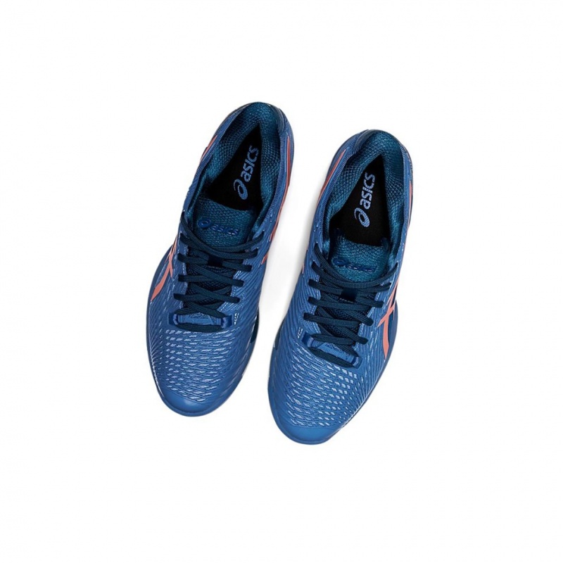 Chaussure Tennis Asics SOLUTION SPEED FF 2 Homme Bleu | TIJF37185