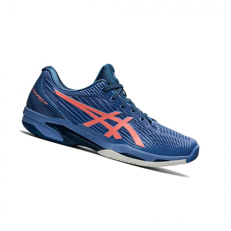 Chaussure Tennis Asics SOLUTION SPEED FF 2 Homme Bleu | TIJF37185