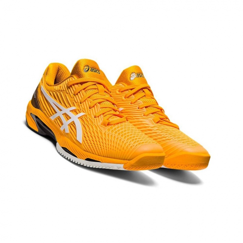 Chaussure Tennis Asics SOLUTION SPEED FF 2 Homme Jaune | WAMH42085