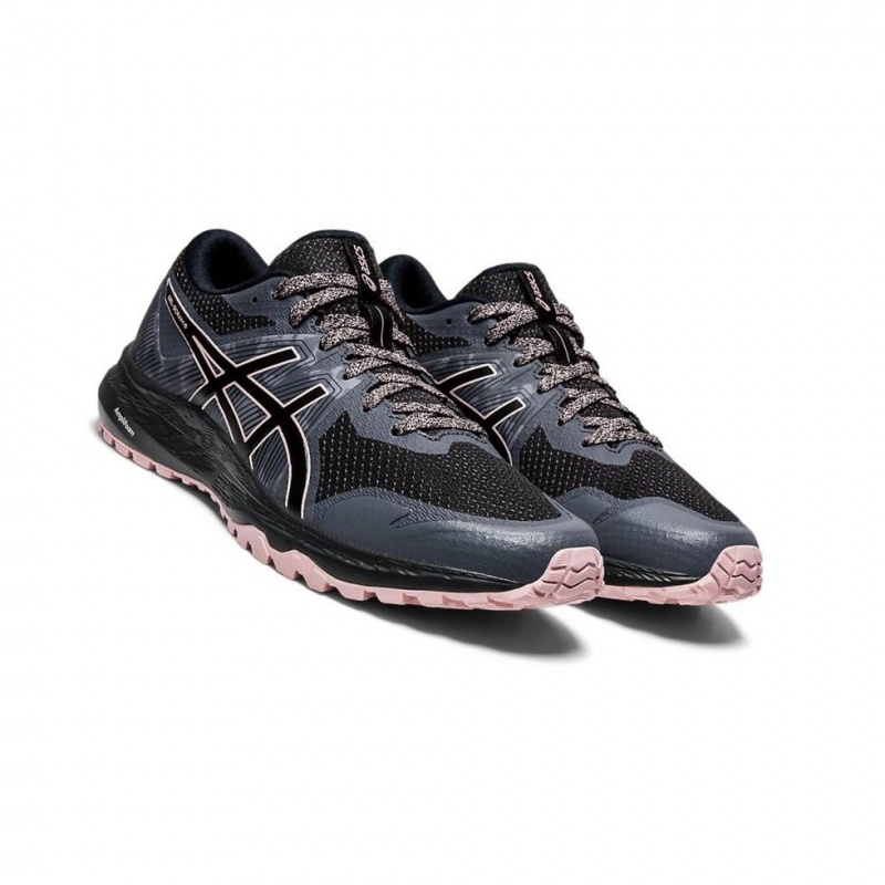 Chaussure Trail Running Asics GEL-SCRAM 6 Femme Noir | TDNZ26937