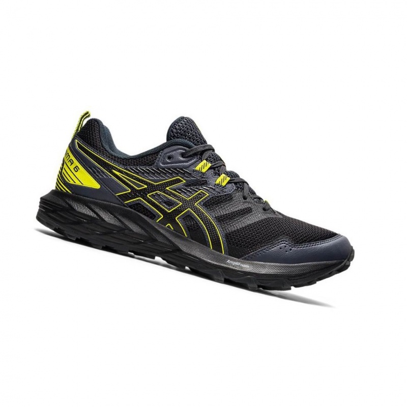 Chaussure Trail Running Asics GEL-SONOMA 6 Homme Noir | FMJP24860