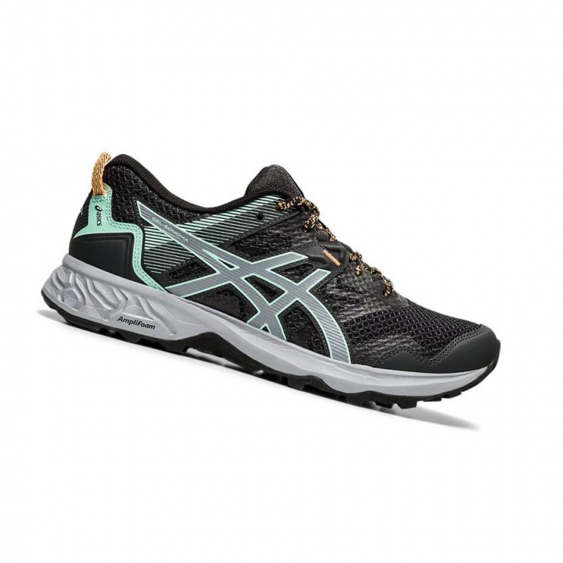 Chaussure Trail Running Asics GEL-SONOMA 5 Femme Noir | GMPV69845